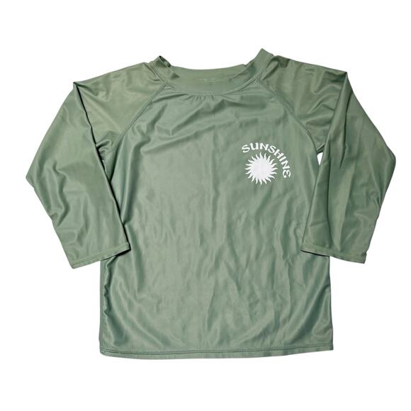 Rylee + Cru Swim Rash Guard Size 10/12 - Picture 1 of 7